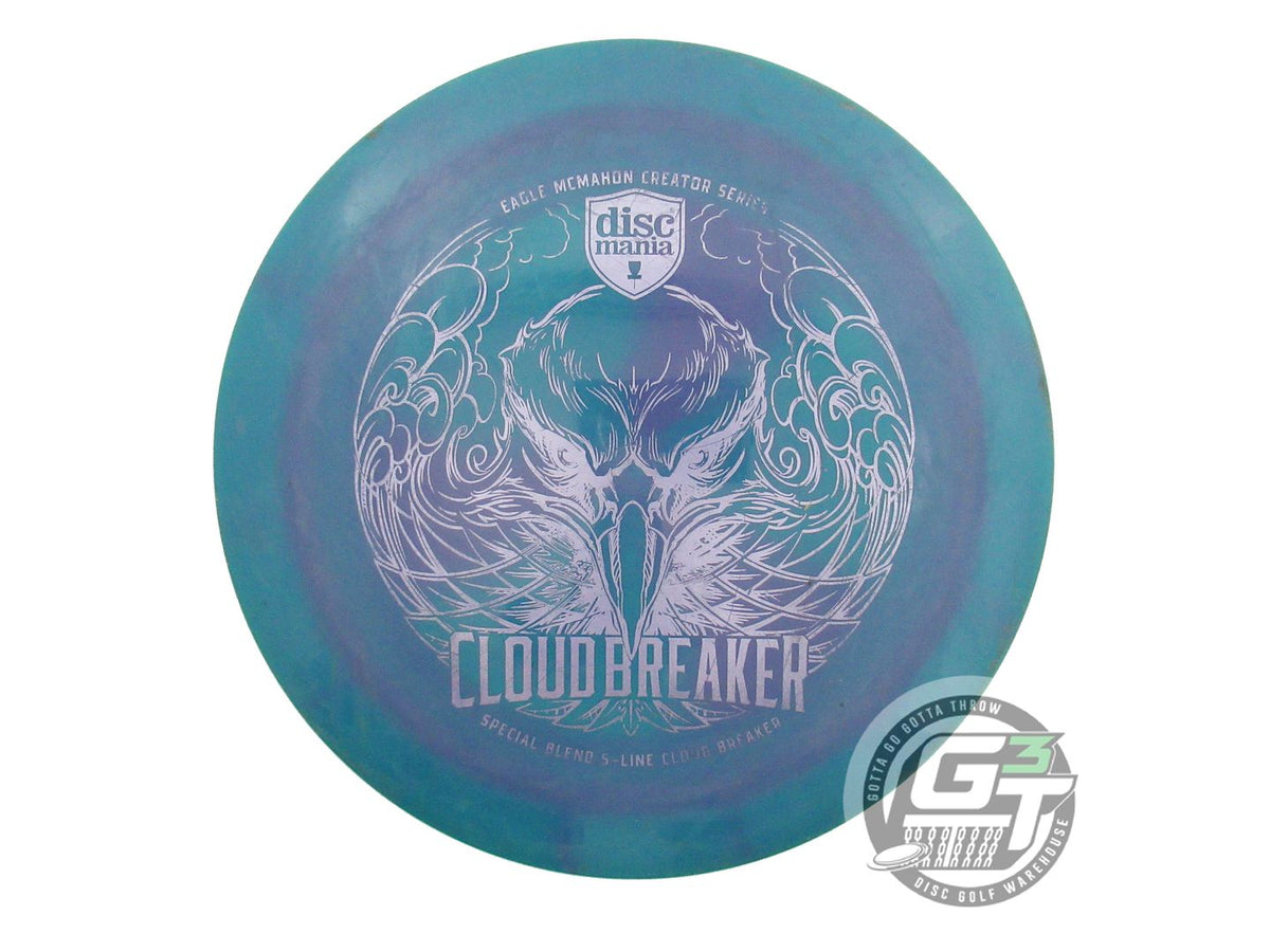 USED DiscMania S-Line Cloud Breaker 173g Green-Purple Lilac Foil Driver Disc