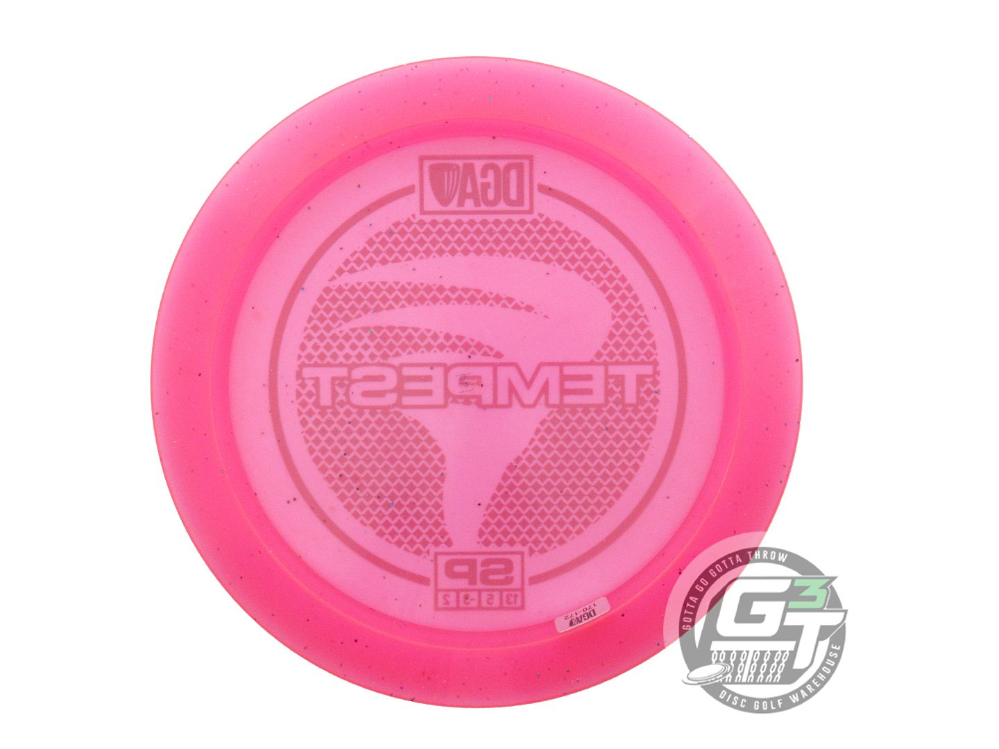 USED DGA SP Line Tempest 174g Pink Maroon Foil Distance Driver Golf Disc