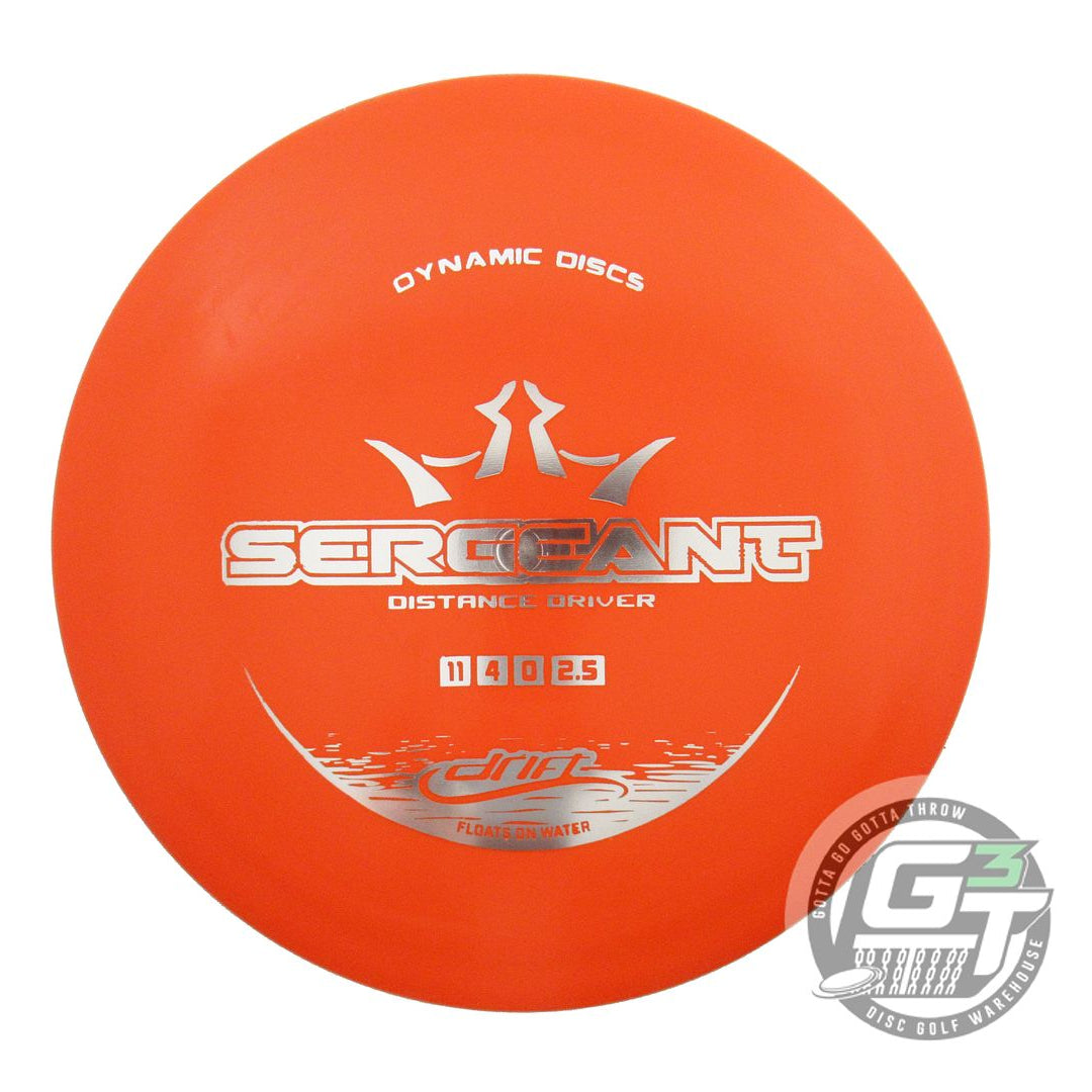 Dynamic Discs Drift Sergeant Distance Driver Golf Disc (Individually Listed)