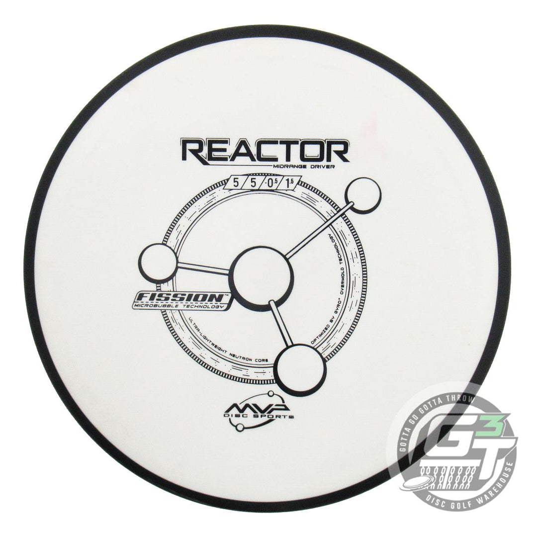USED MVP Disc Sports Fission Reactor 171g White Midrange Golf Disc