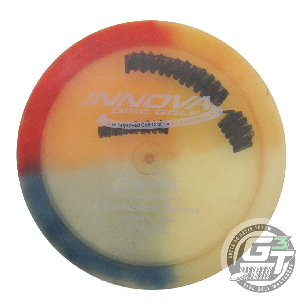 USED Innova I-DYE Champion Beast 169g Color Wheel Distance Driver Golf Disc