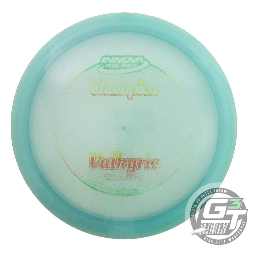 USED Innova Champion Valkyrie 174g Seafoam Rasta Foil Distance Driver Golf Disc
