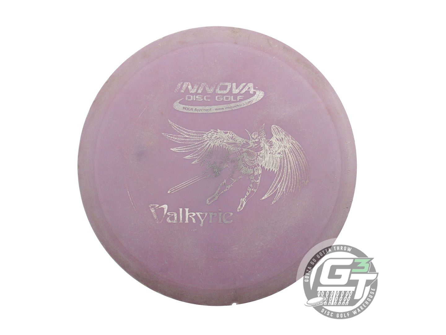 USED Innova DX Valkyrie 168g Lilac Silver Foil Distance Driver Golf Disc