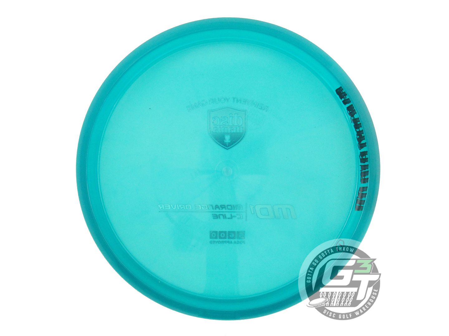 USED DiscMania C-Line MD1 177g Teal Blue Foil Midrange Golf Disc