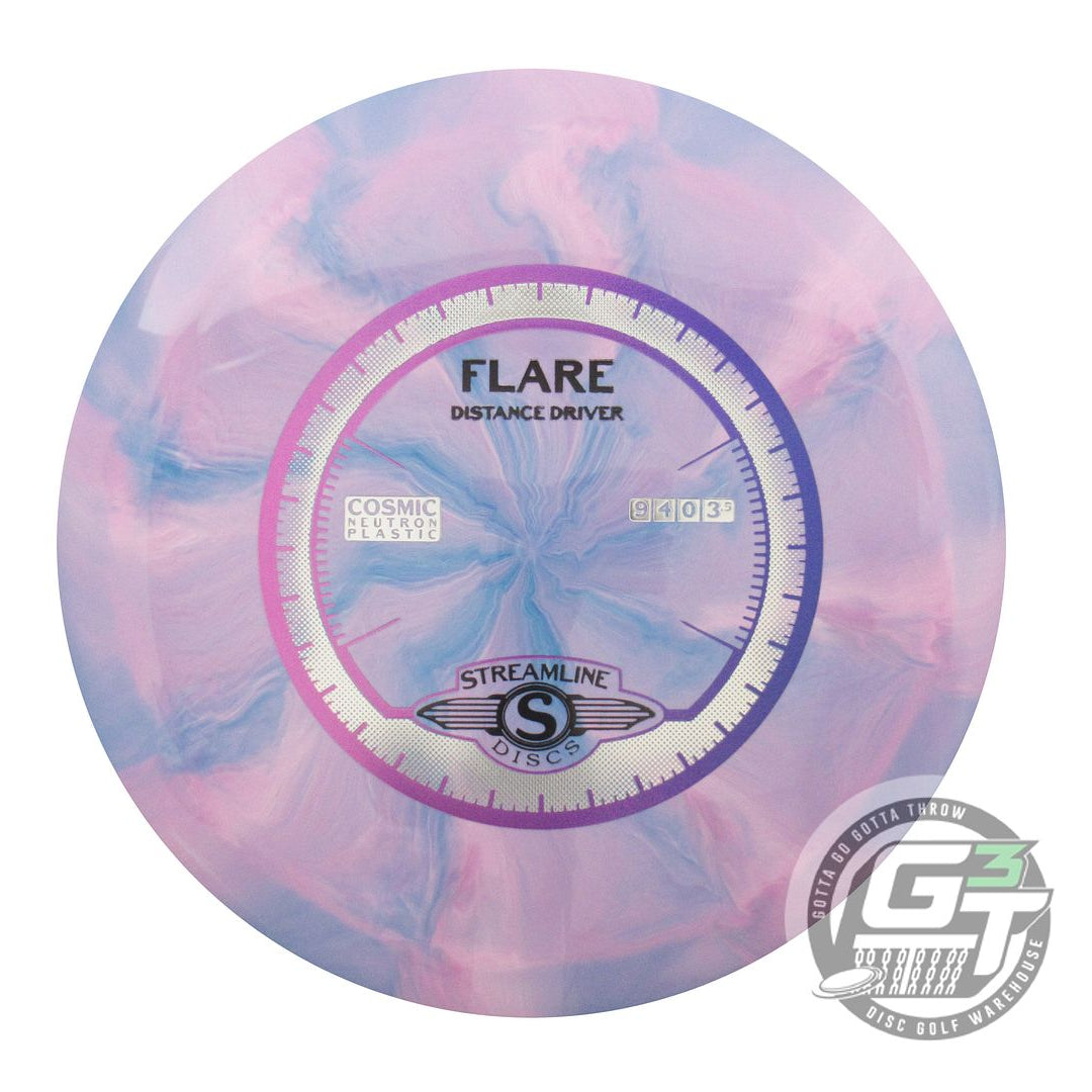 Streamline Cosmic Neutron Flare Distance Driver Golf Disc (Individually Listed)