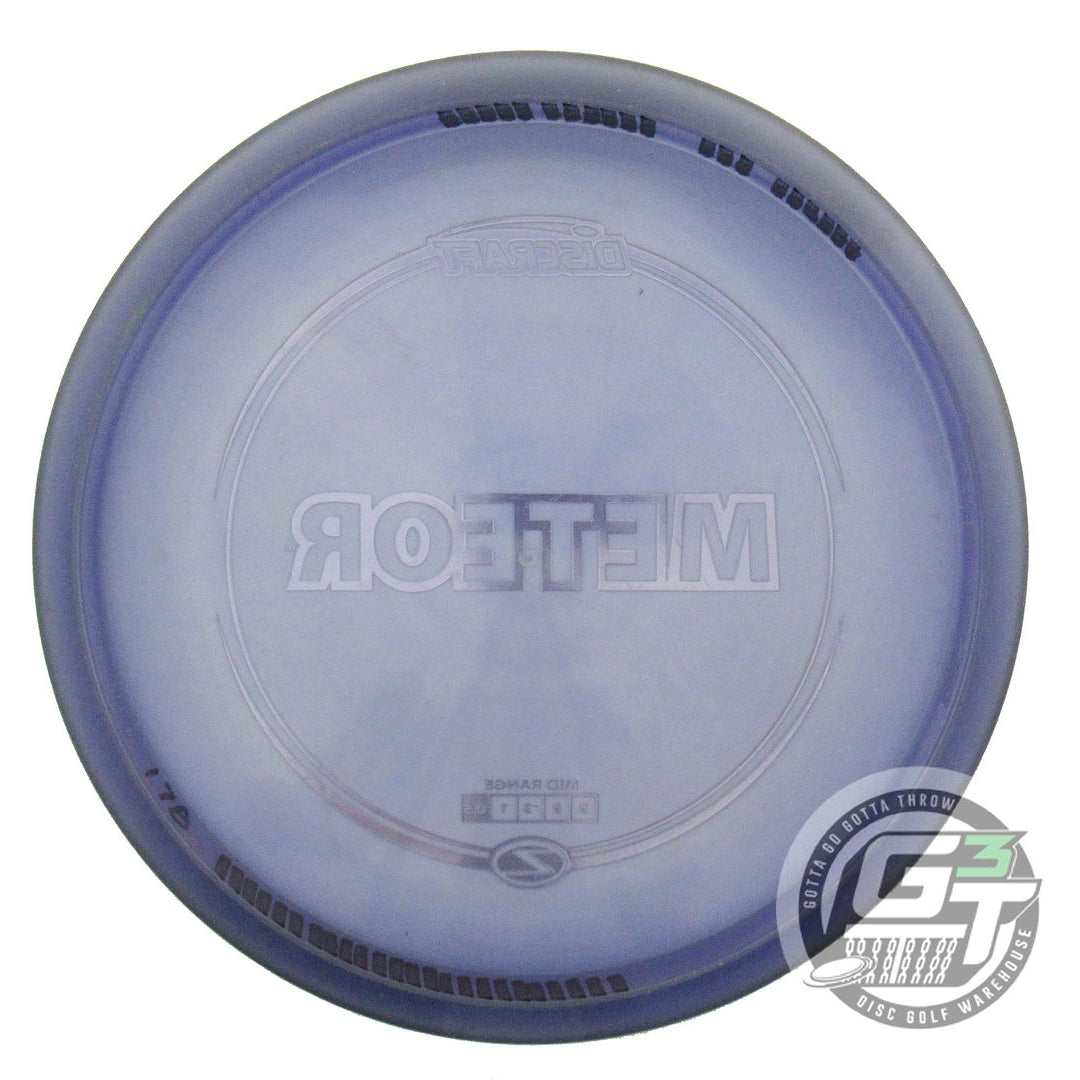 USED Discraft Z Meteor 178g Purple Oil Slick Foil Midrange Golf Disc