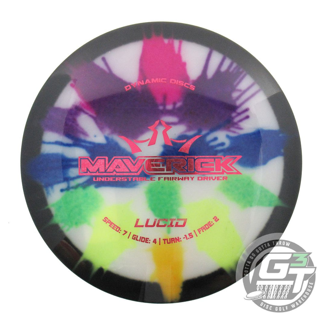 Dynamic Discs MyDye Lucid Maverick Fairway Driver Golf Disc (Individually Listed)