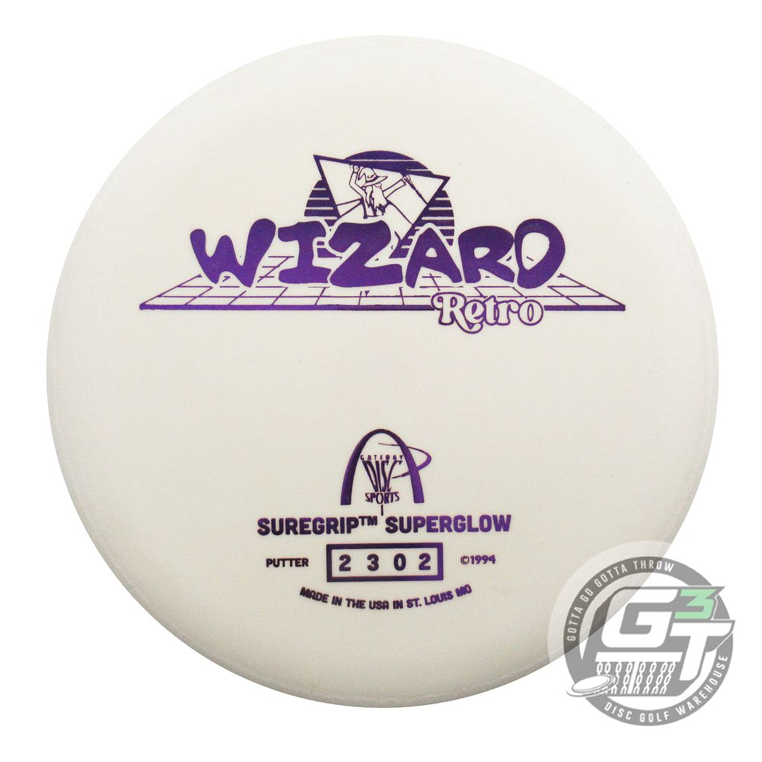 Gateway Super Glow Super Soft Retro Wizard Putter Golf Disc (Individually Listed)