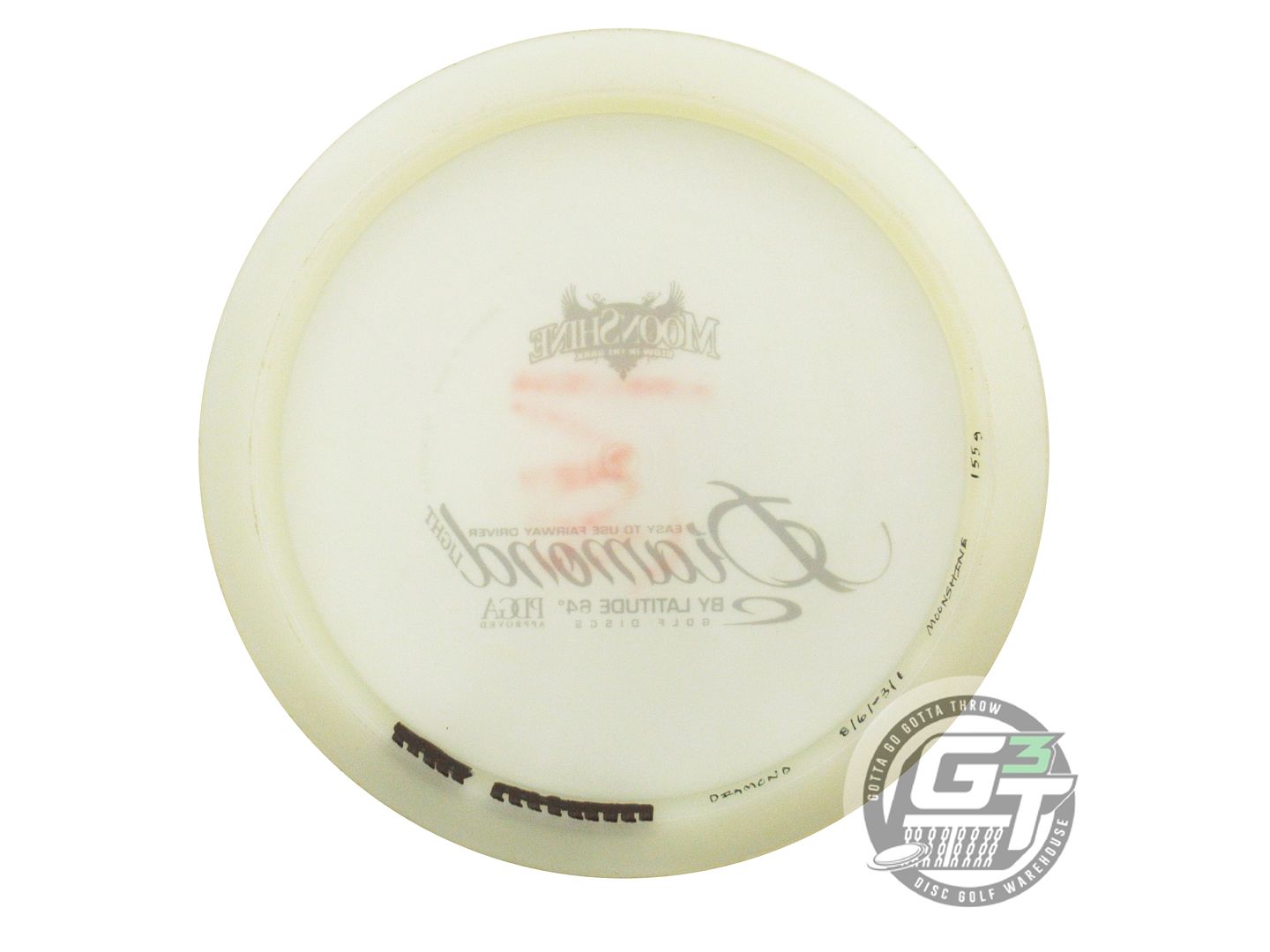 USED Latitude 64 Opto Moonshine Diamond 155g Gold Foil Fairway Driver Golf Disc