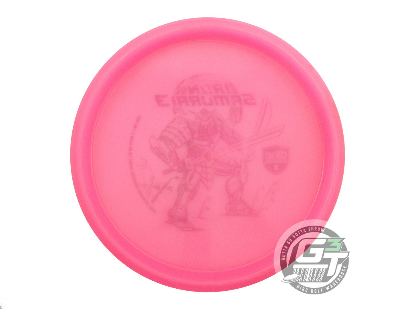 USED DiscMania IRON SAMURAI 3 Glow C-Line MD3 180g Pink Purple Midrange Disc