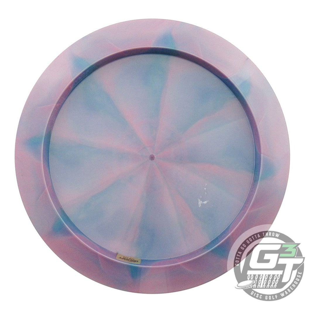 USED Discraft Titanium Nuke 175g Pink-Blue Distance Driver Golf Disc