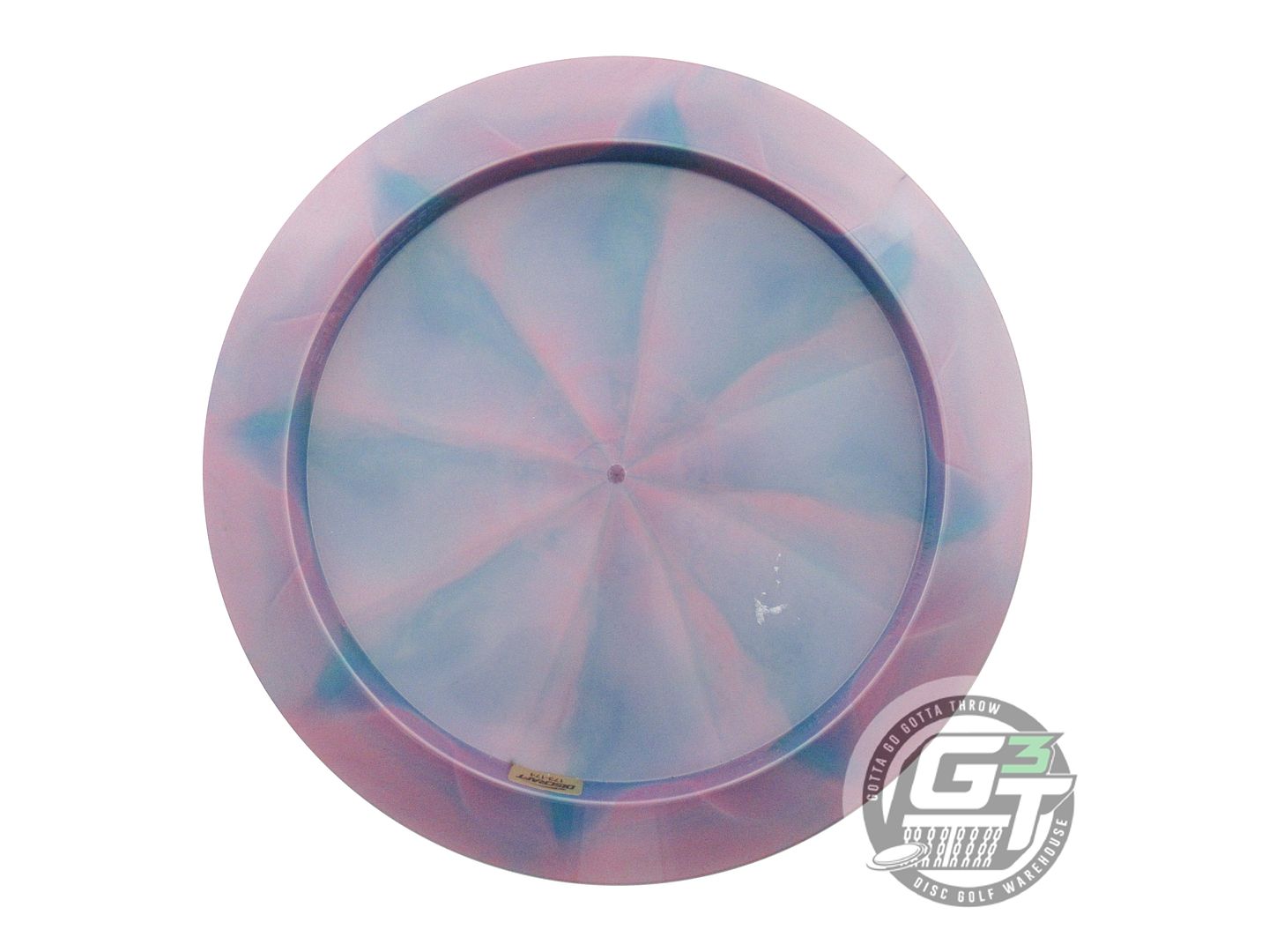 USED Discraft Titanium Nuke 175g Pink-Blue Distance Driver Golf Disc