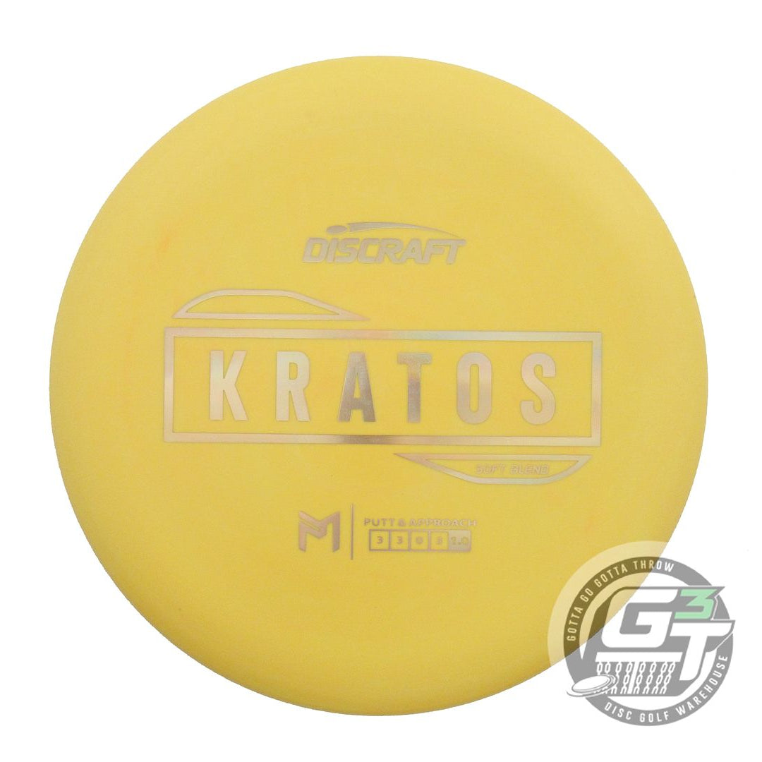 Discraft Paul McBeth Signature Putter Line Soft Kratos Putter Golf Disc (Individually Listed)