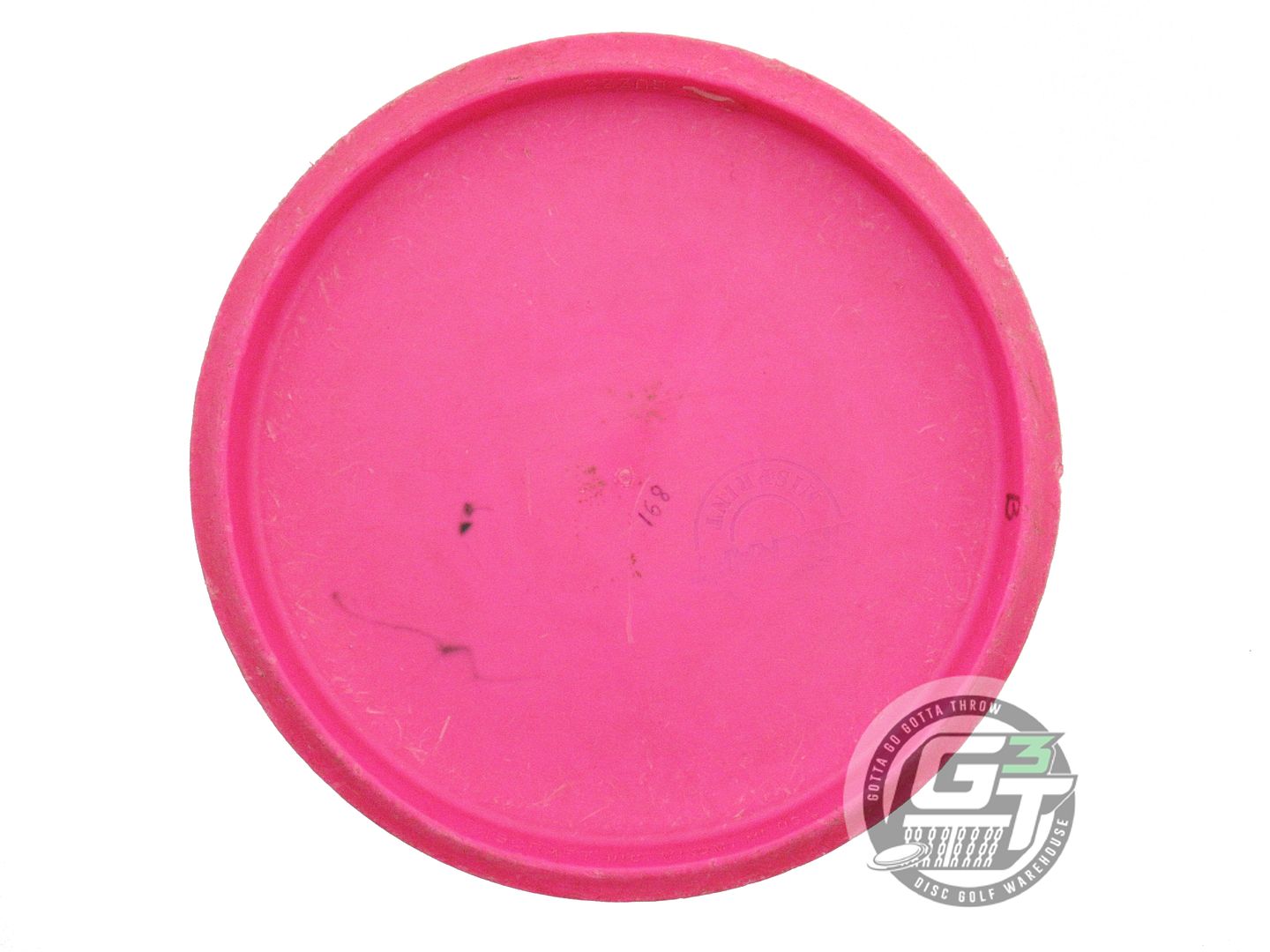 USED Discraft X-OUT Pro D Buzzz 168g Pink Teal Foil Midrange Golf Disc