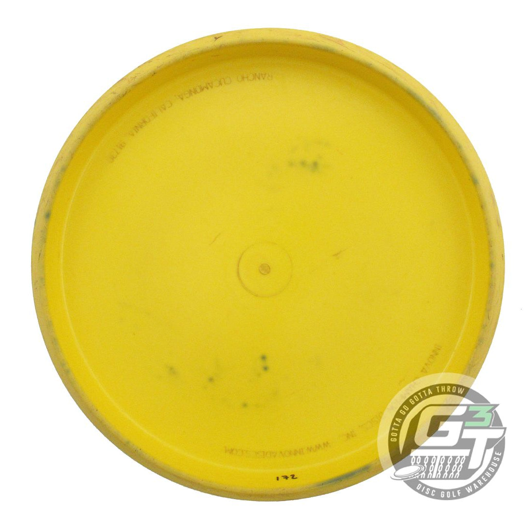USED Innova Star Aviar3 172g Yellow Wiped Stamp Putter Golf Disc