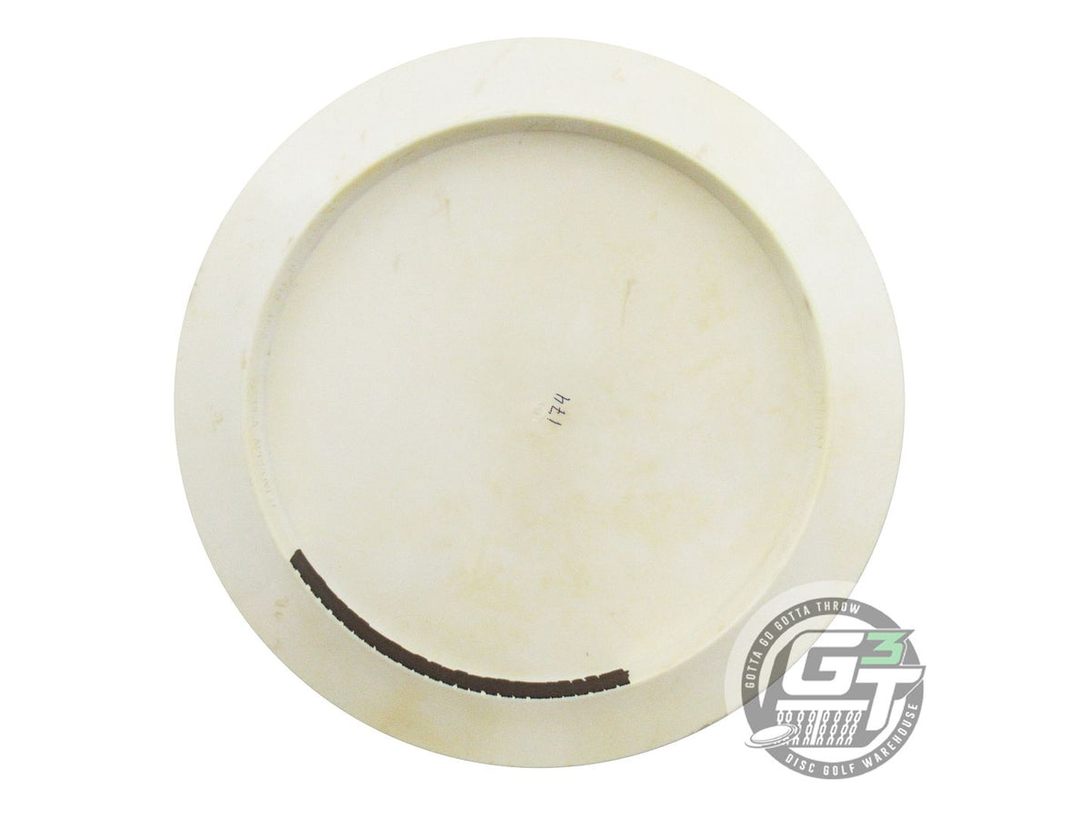 USED Discraft SEASONAL Mega Glo Z Nuke 174g Wiped Stamp Distance Driver Disc