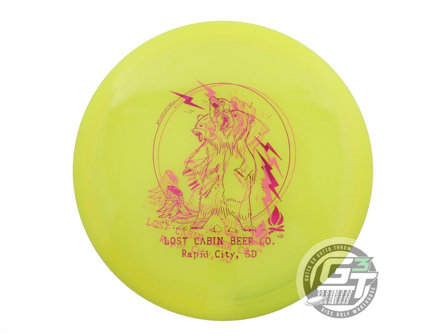 USED Dynamic Discs X-OUT Lucid EMAC Truth 167g Yellow Midrange Golf Disc