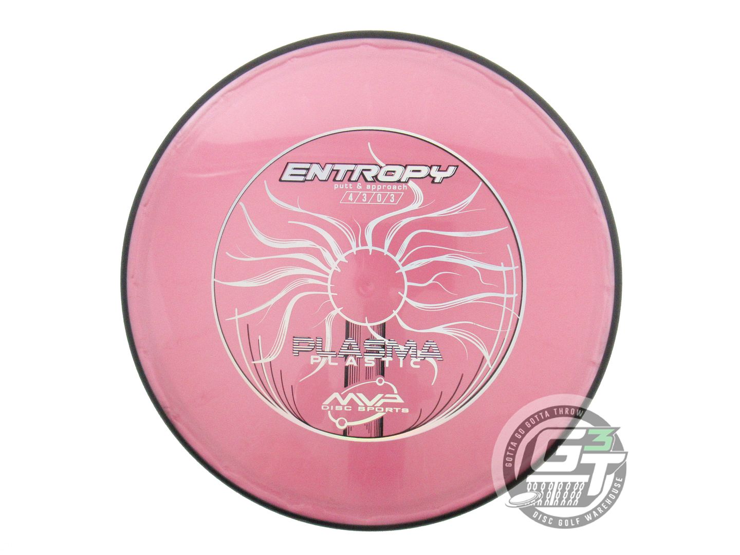 USED MVP Disc Sports Plasma Entropy 175g Pink Putter Golf Disc