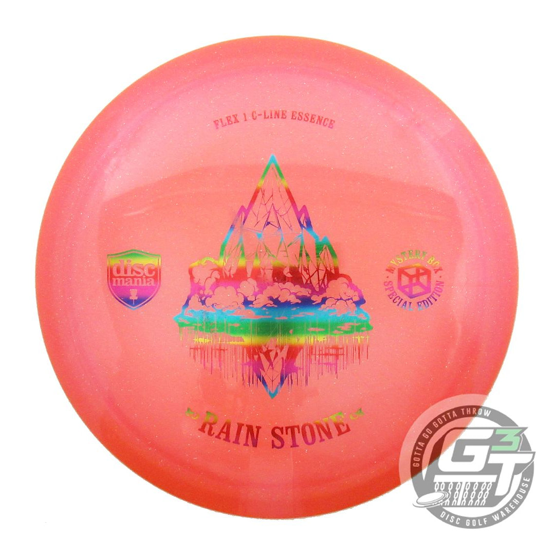 USED DiscMania RAIN STONE C-Line Flex 1 Essence 174g Orange Rainbow Driver Disc