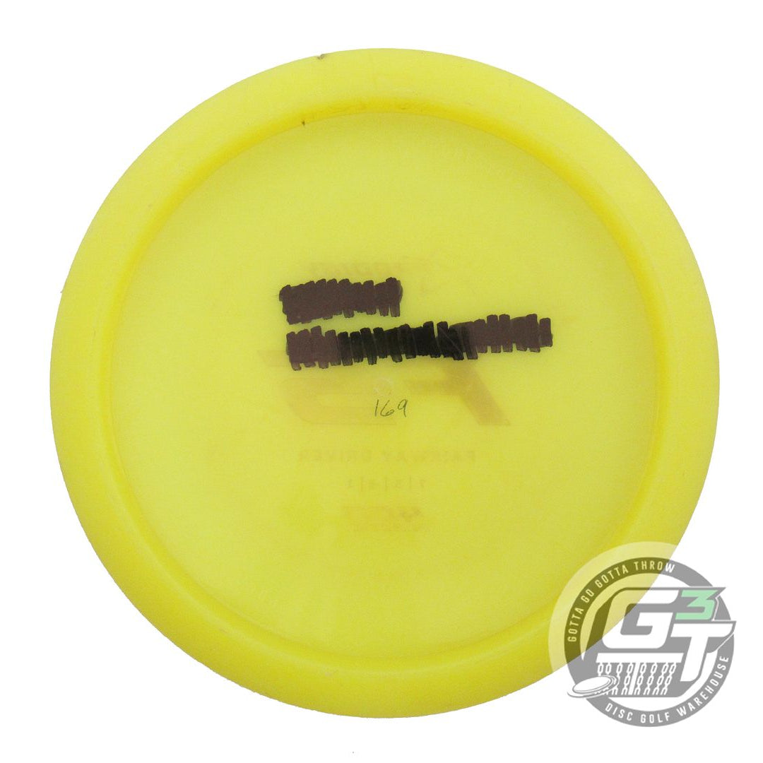 USED Prodigy Discs 400 F5 169g Yellow Wiped Stamp CHALKY Fairway Driver Disc