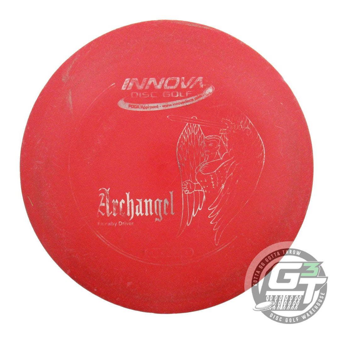 USED Innova DX Archangel 168g Red Silver Foil Distance Driver Golf Disc