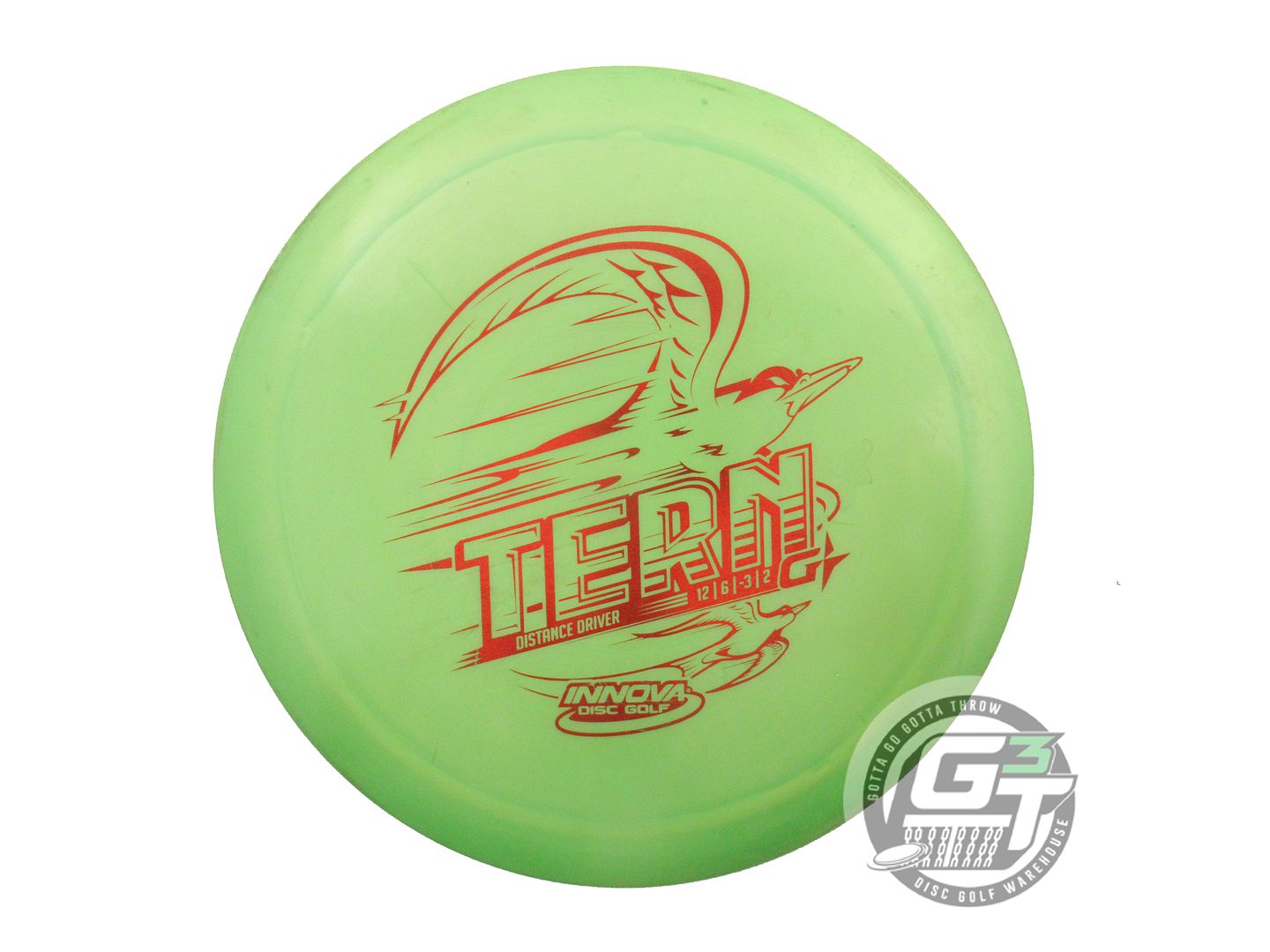 USED Innova GStar Tern 177g Lime Red Foil Distance Driver Golf Disc