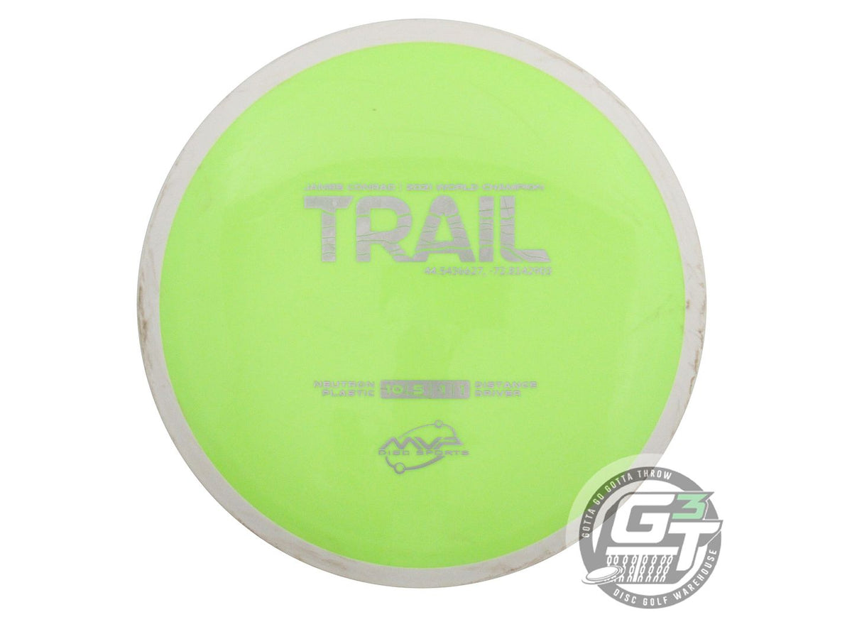 USED MVP Disc Sports Neutron Trail 168g Dayglow Distance Driver Golf Disc