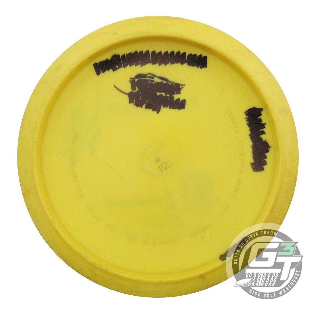 USED Innova Echo Star Leopard 172g Yellow Red Foil PENNED Fairway Driver Disc