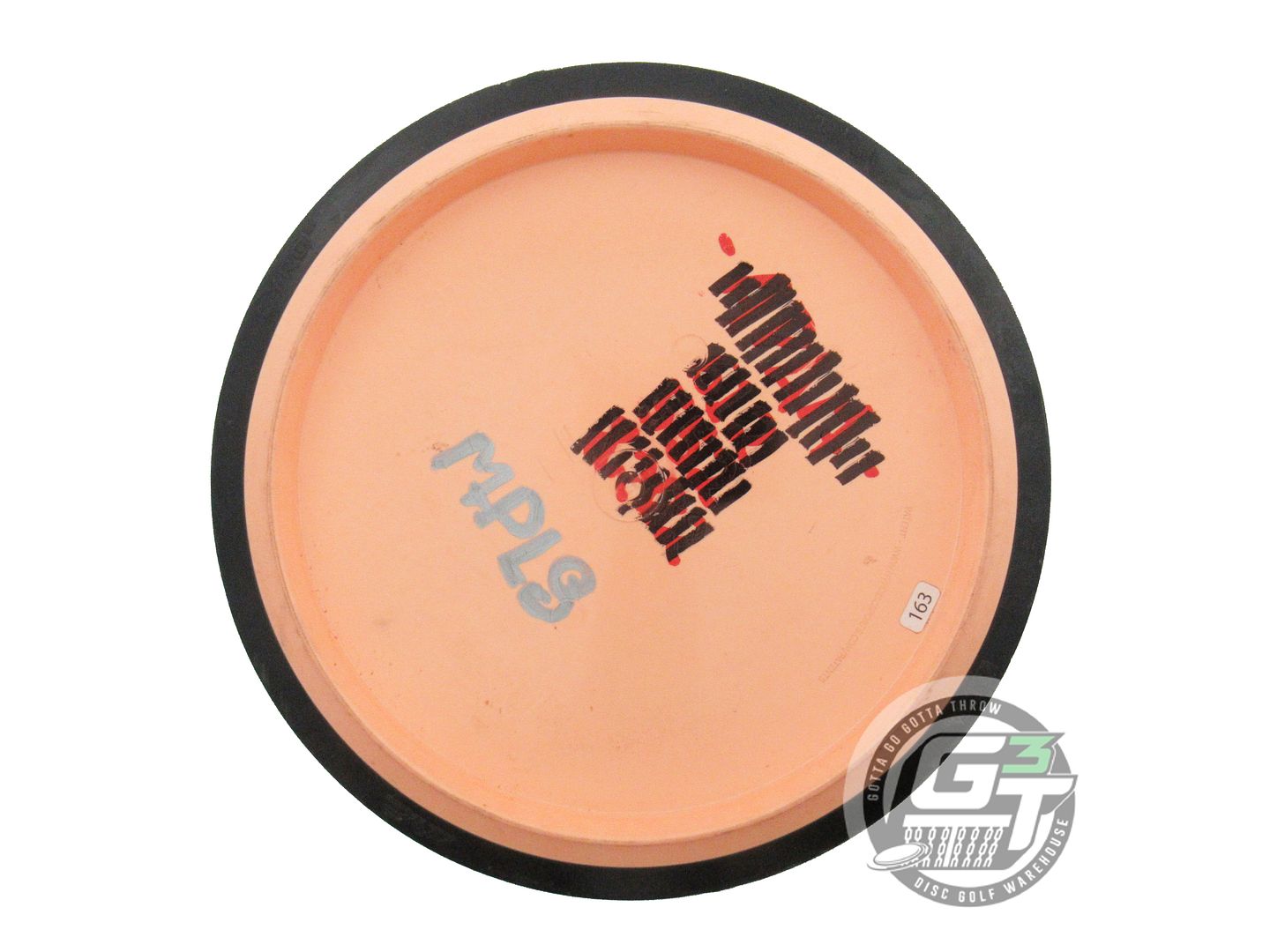 USED MVP Disc Sports Fission Tesla 164g Peach Distance Driver Golf Disc