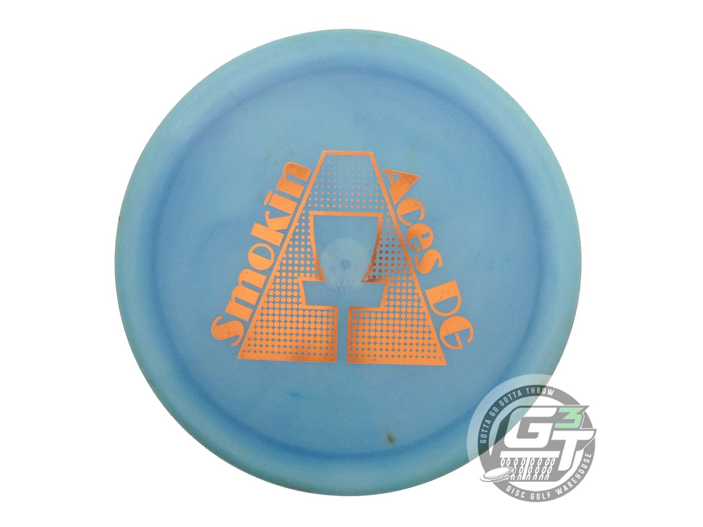 USED Gateway Diamond Illusion 174g Blue Copper Foil Distance Driver Golf Disc