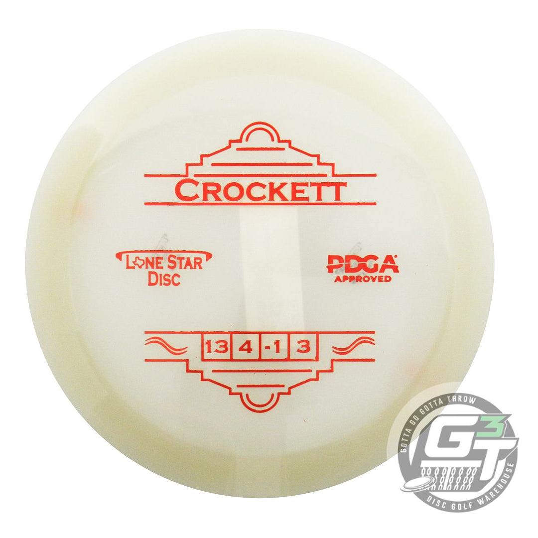 Lone Star Glow Alpha Crockett Distance Driver Golf Disc (Individually Listed)