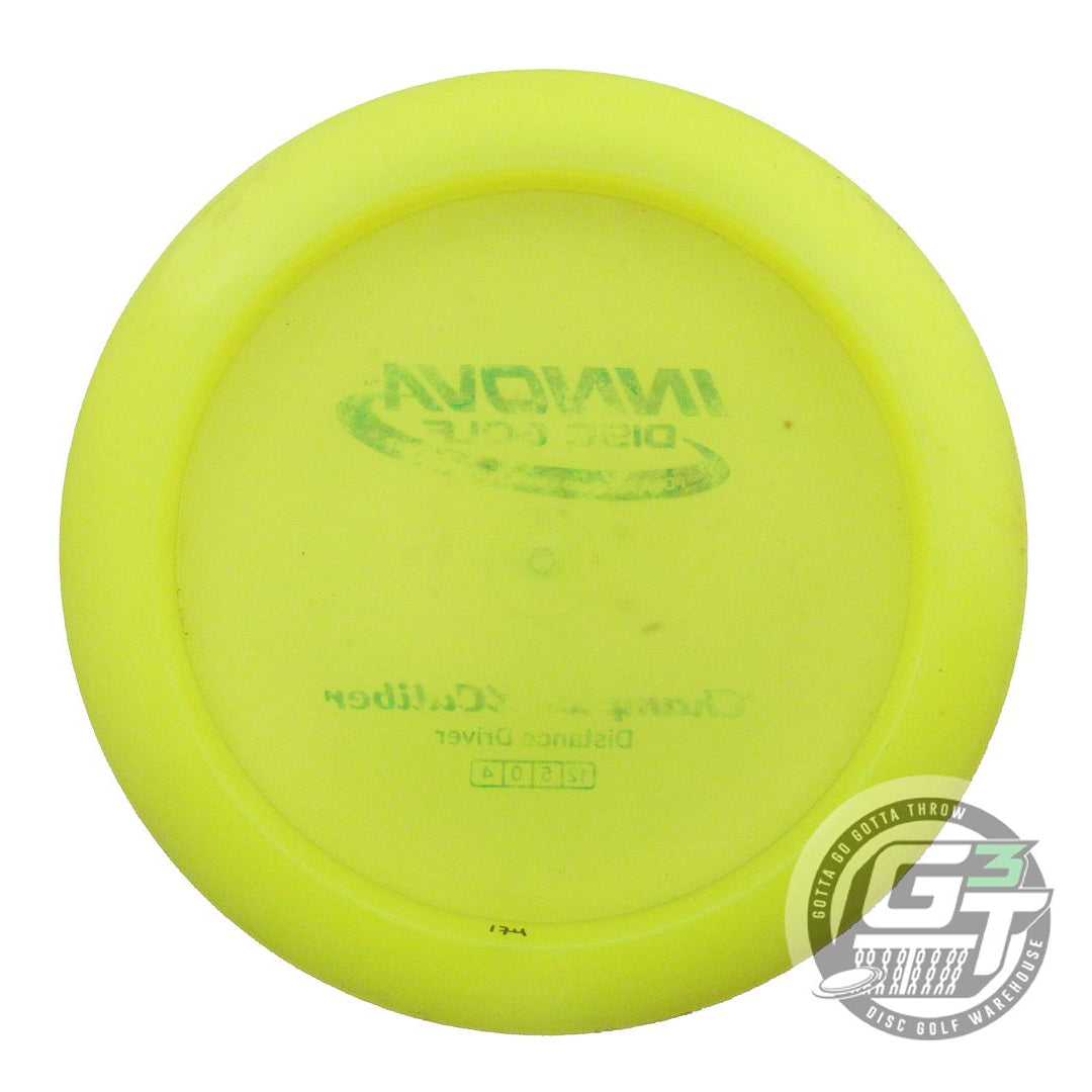 USED Innova Champion Xcaliber 174g Yellow Blue Foil Distance Driver Golf Disc