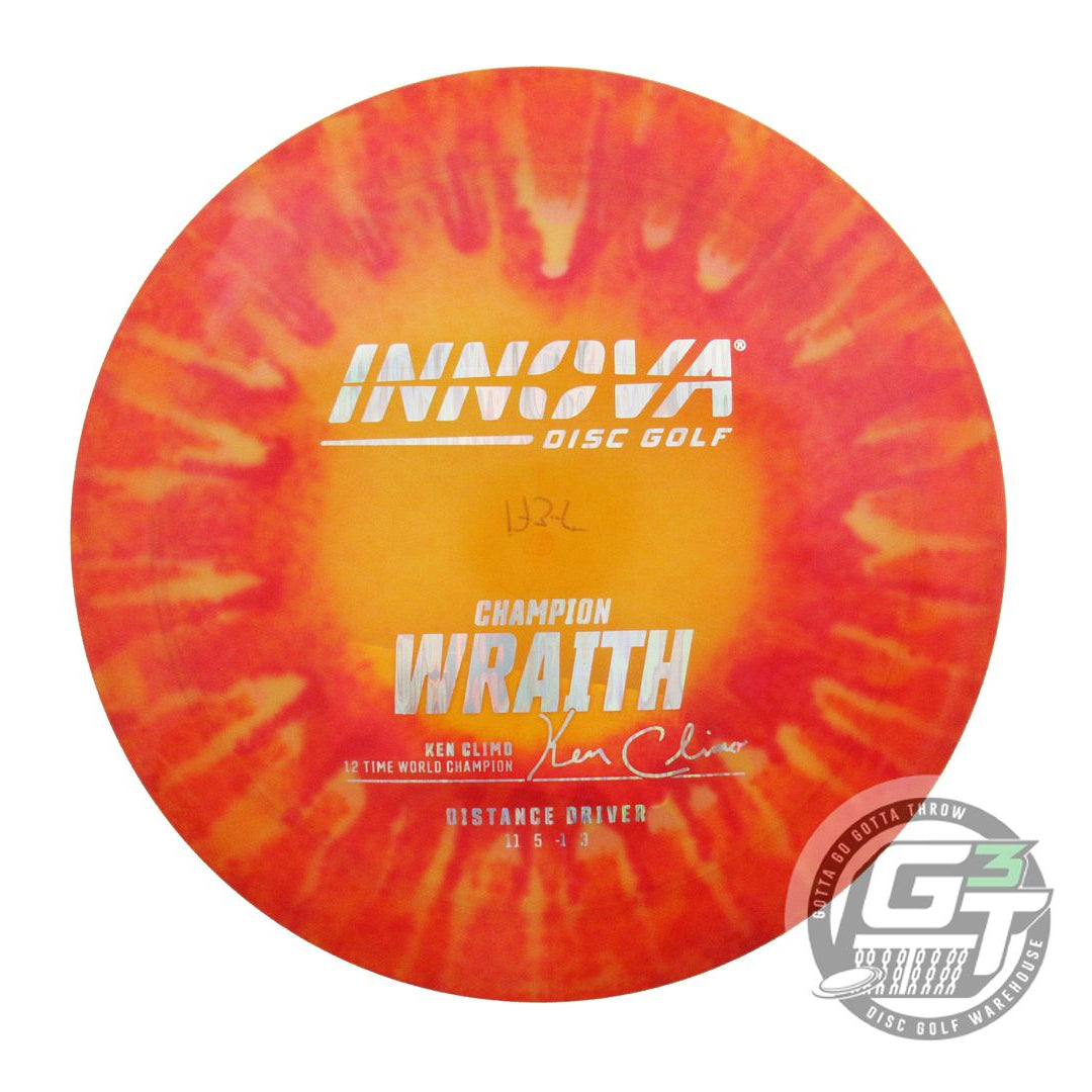 Innova I-Dye Champion Wraith Distance Driver Golf Disc (Individually Listed)