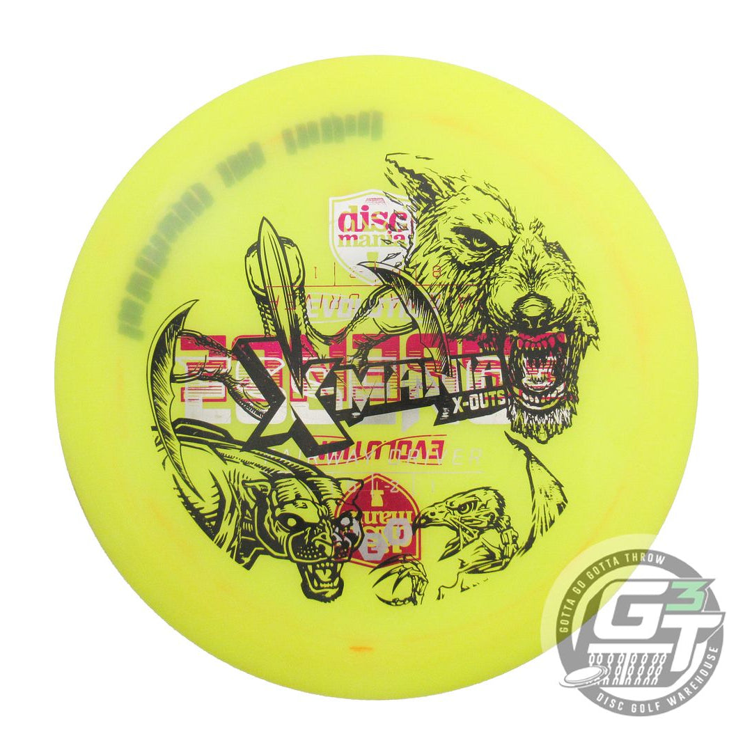 USED DiscMania X-OUT Neo Essence 173g Yellow Driver Golf Disc