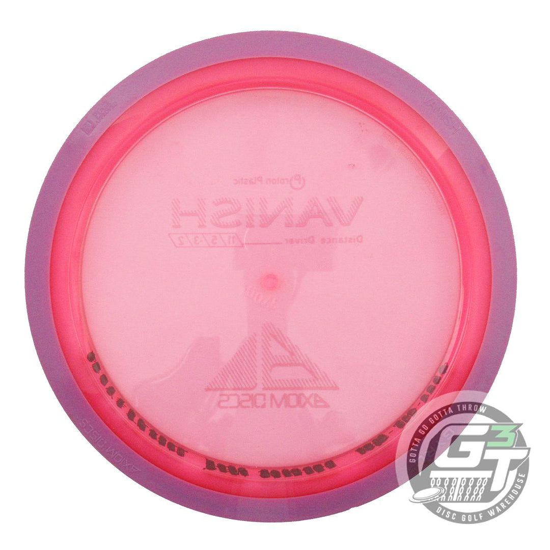 USED Axiom Discs Proton Vanish 170g Pink Lilac Rim Distance Driver Golf Disc