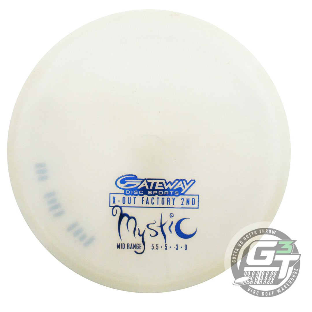 USED Gateway X-OUT Diamond Mystic 183g White Blue Foil Midrange Golf Disc
