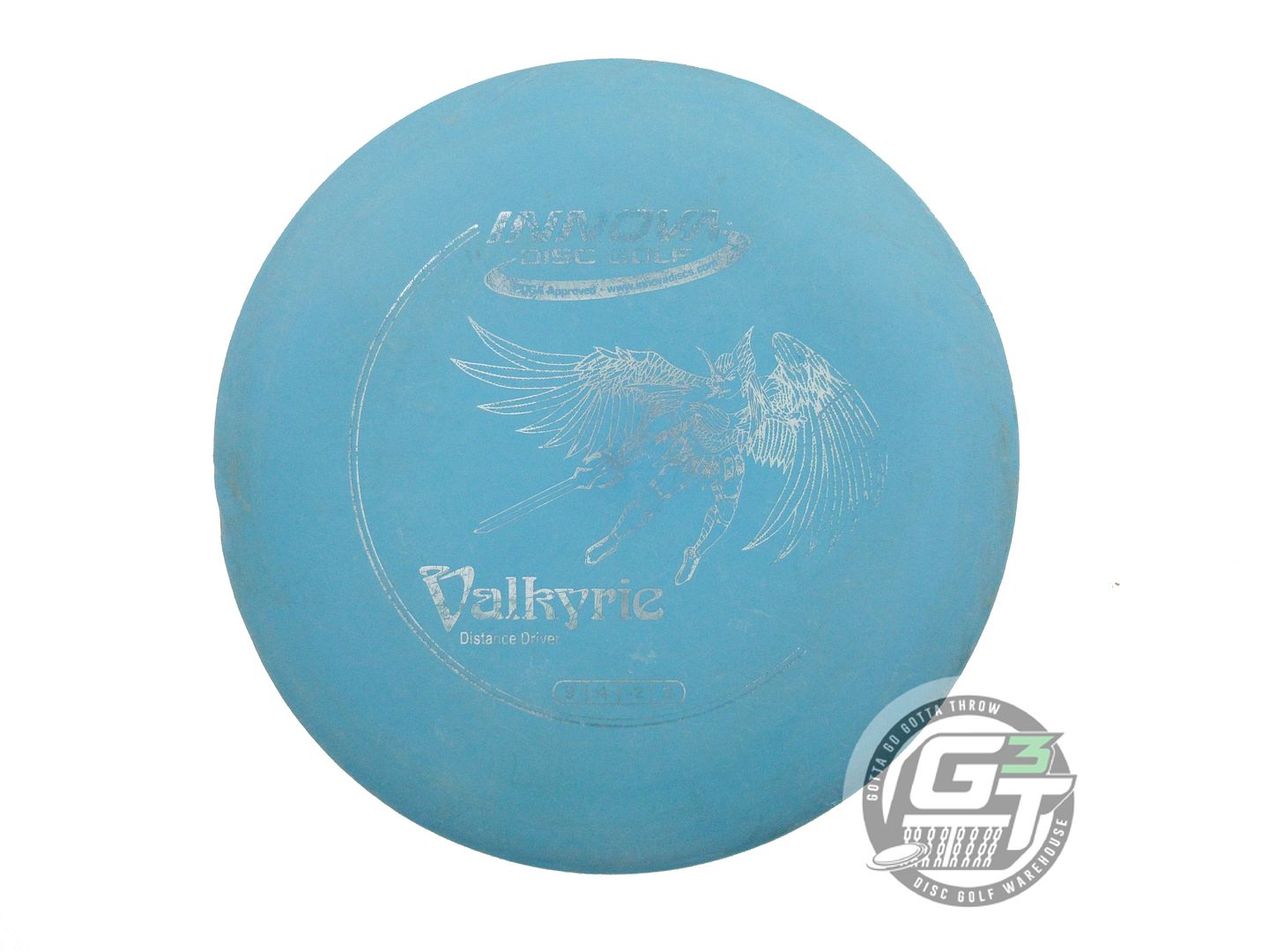 USED Innova DX Valkyrie 172g Teal Silver Foil Distance Driver Golf Disc
