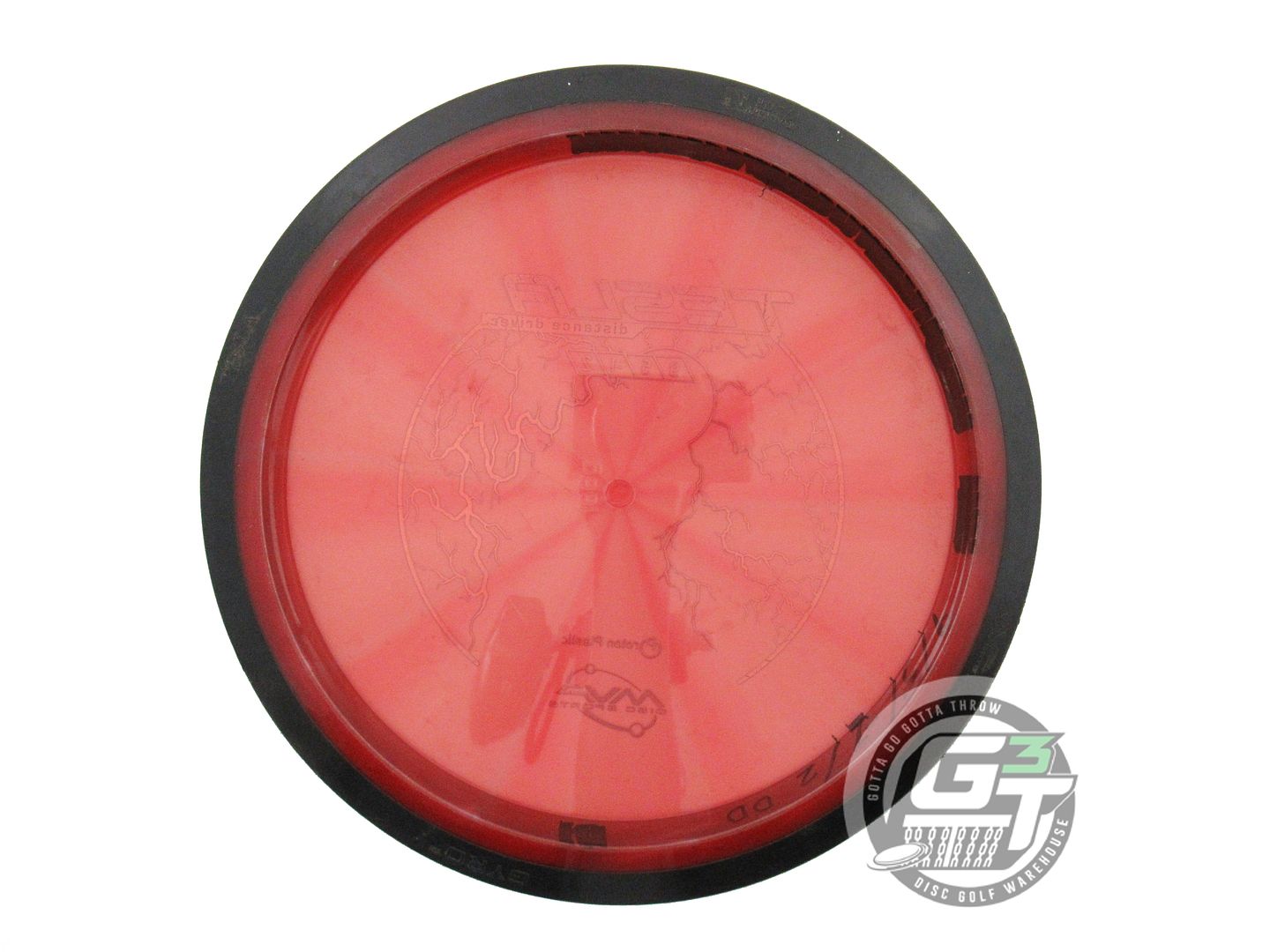 USED MVP Disc Sports Classic Proton Tesla 166g Red Distance Driver Golf Disc