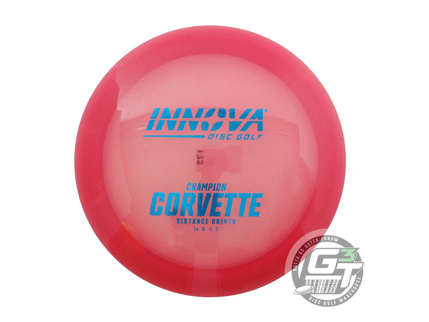 USED Innova Champion Corvette 175g Magenta Blue Foil Distance Driver Golf Disc
