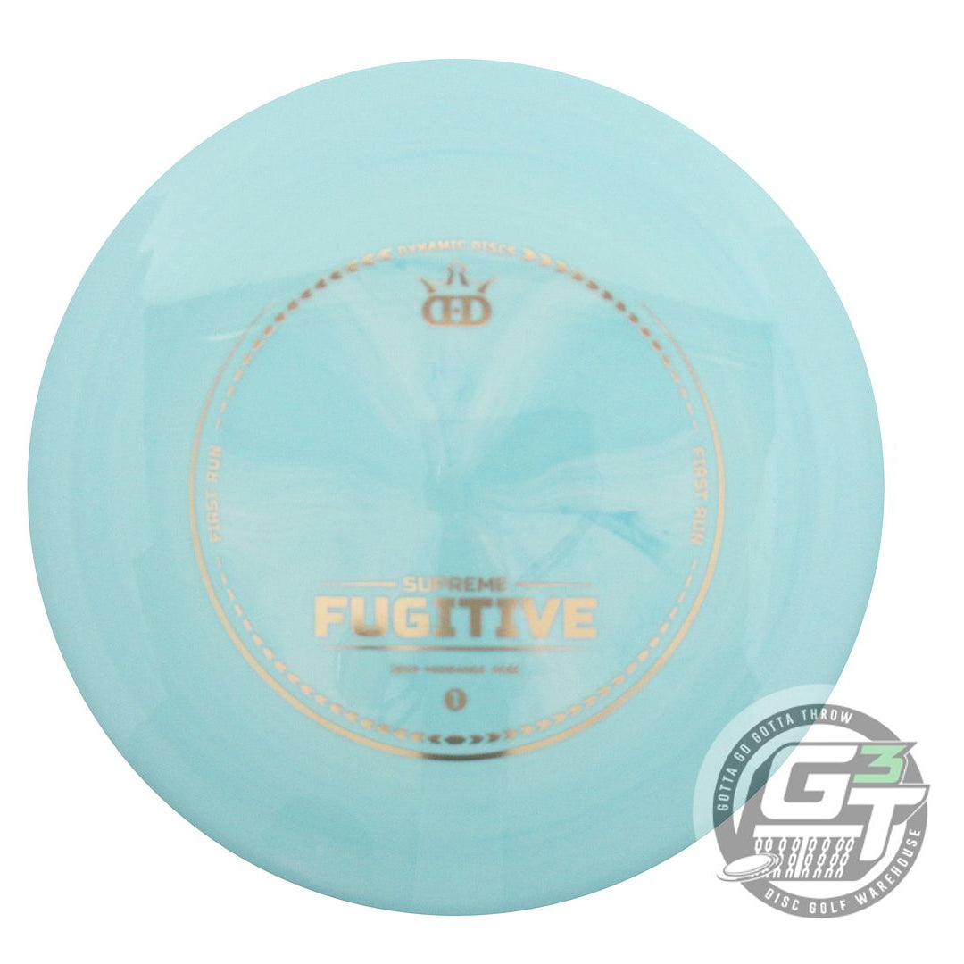 Dynamic Discs First Run Supreme Fugitive Midrange Golf Disc (Individually Listed)