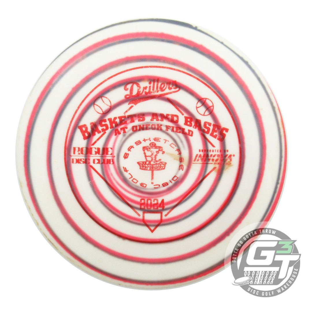 USED Innova Star Destroyer 175g White HOME DYED Distance Driver Golf Disc
