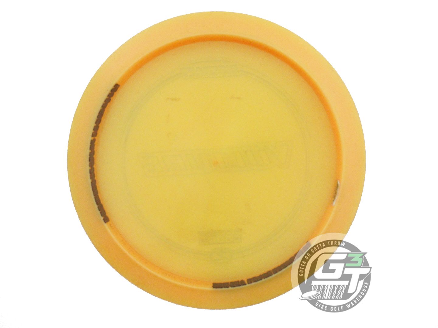 USED Discraft Z Vulture 176g Marigold Hypnotic Foil Distance Driver Golf Disc