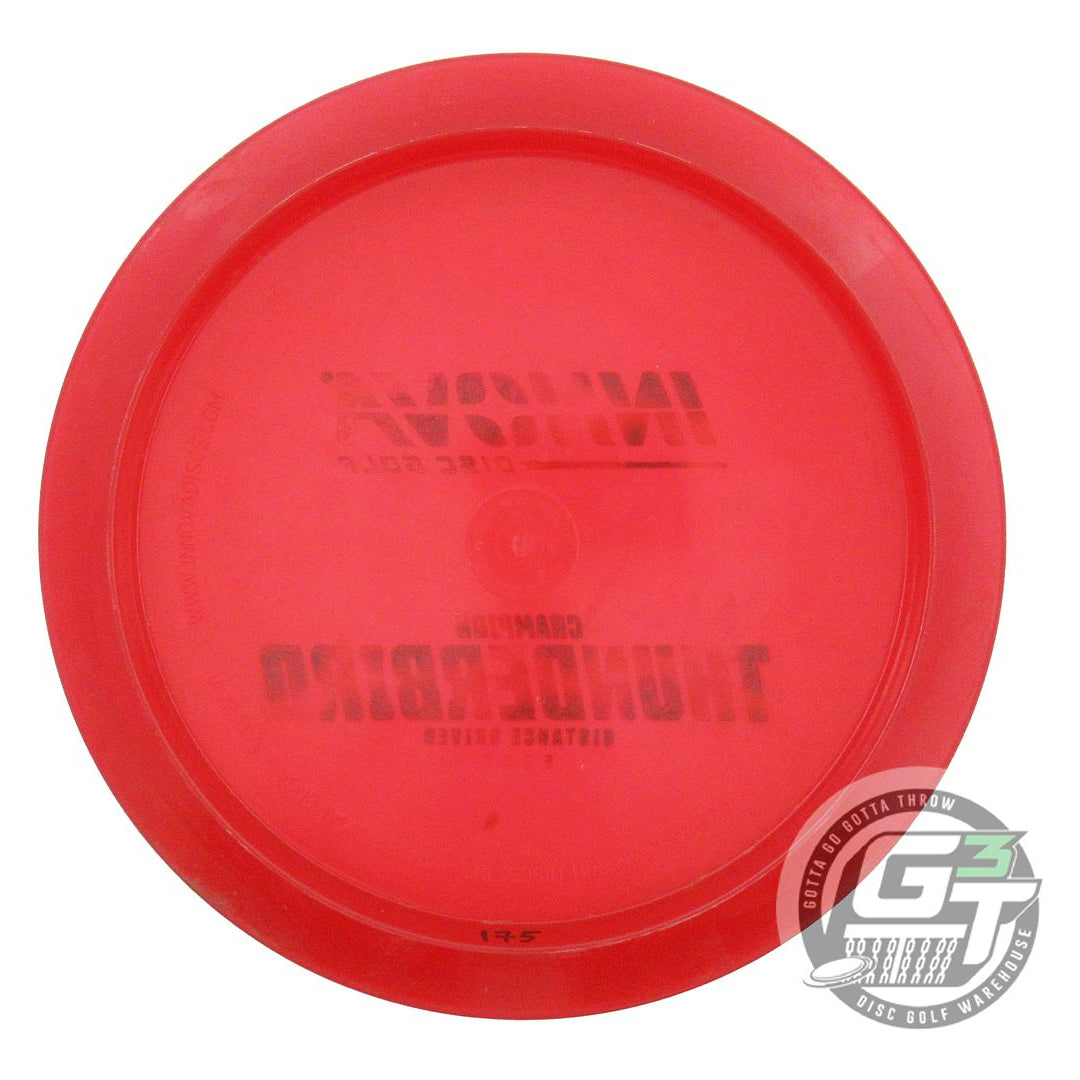 USED Innova Champion Thunderbird 175g Red Jellybean Foil Distance Driver Disc