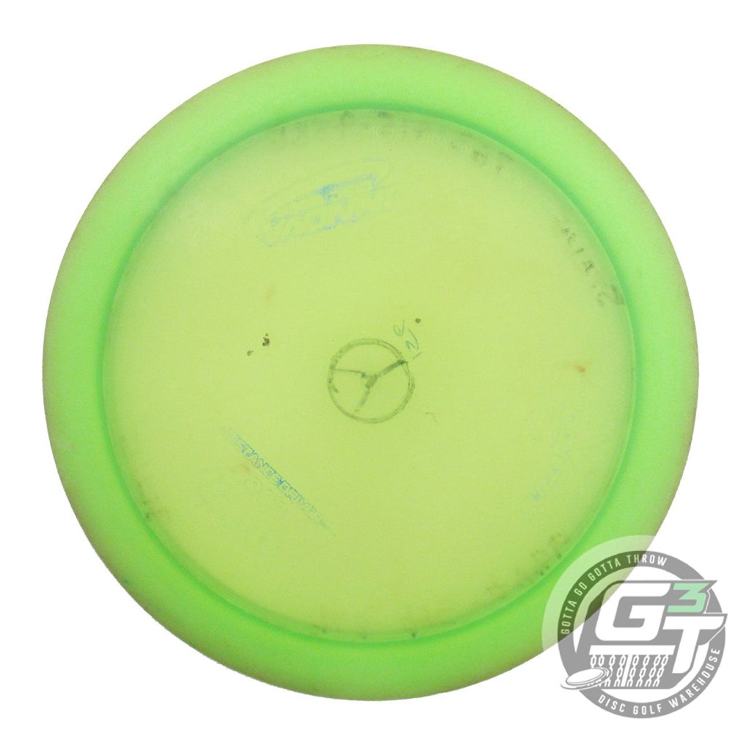 USED Innova Blizzard Krait 156g Lime Wiped Stamp Distance Driver Golf Disc