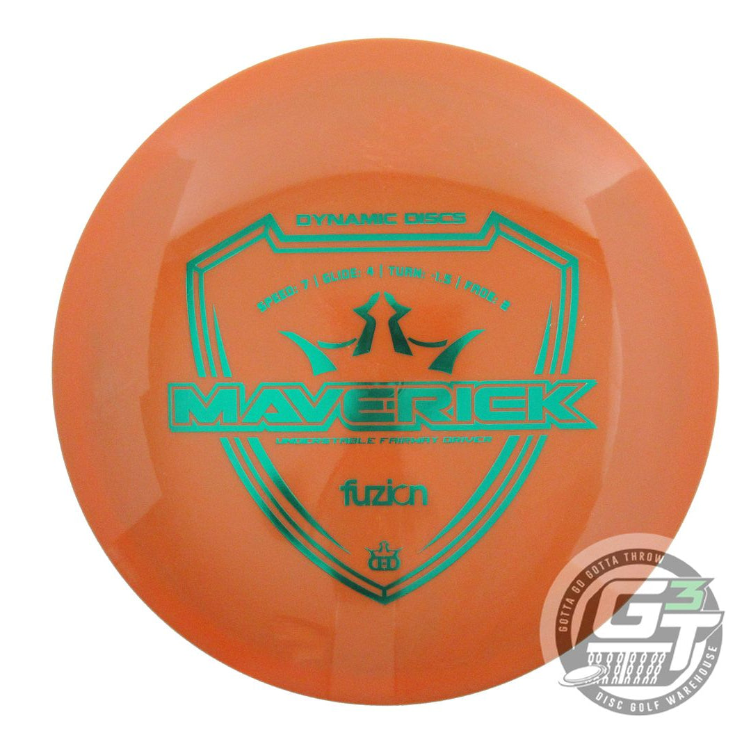 Dynamic Discs Fuzion Maverick Fairway Driver Golf Disc (Individually Listed)