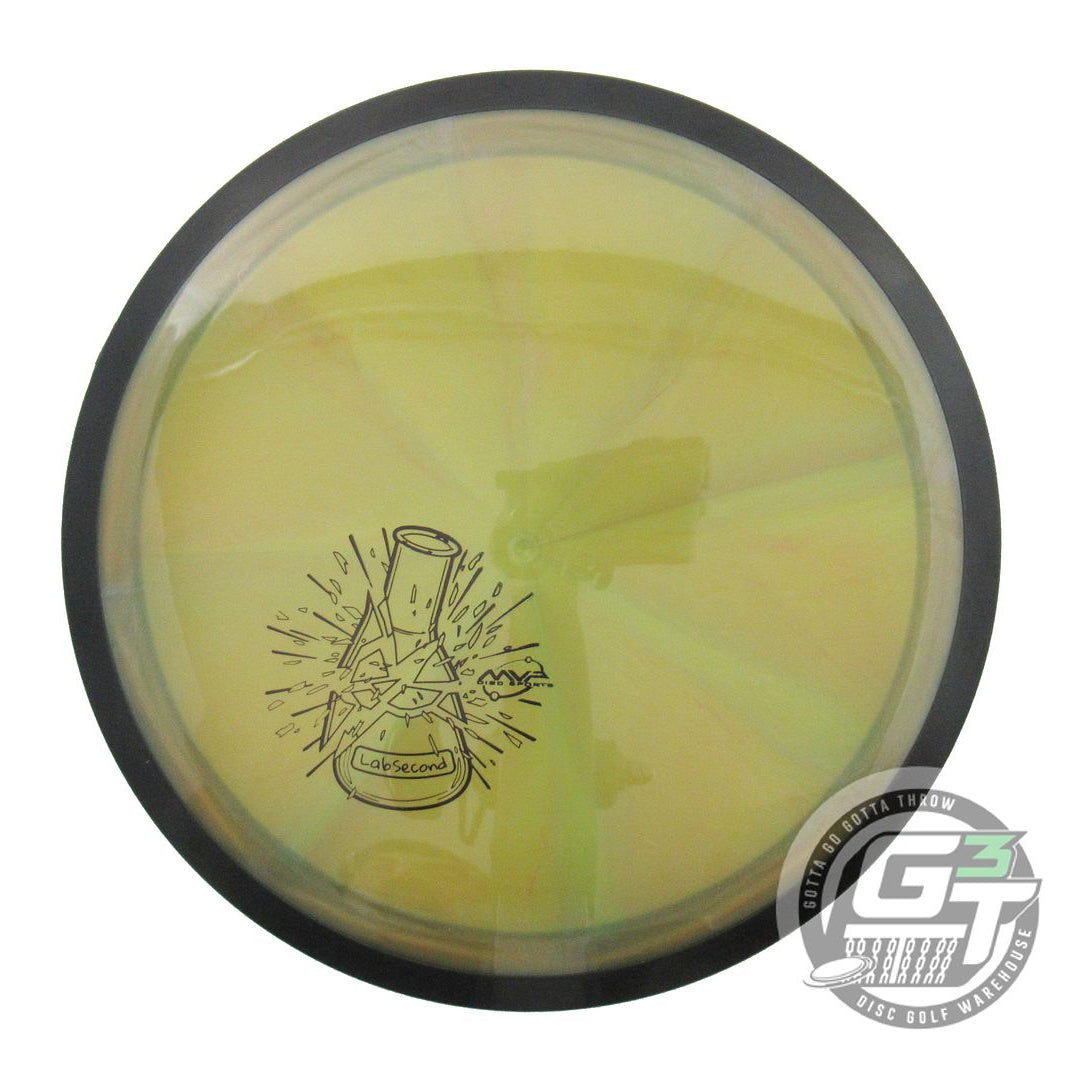 NOS MVP Disc Sports X-OUT Plasma Tesla 172g Gold-Lime Distance Driver Golf Disc