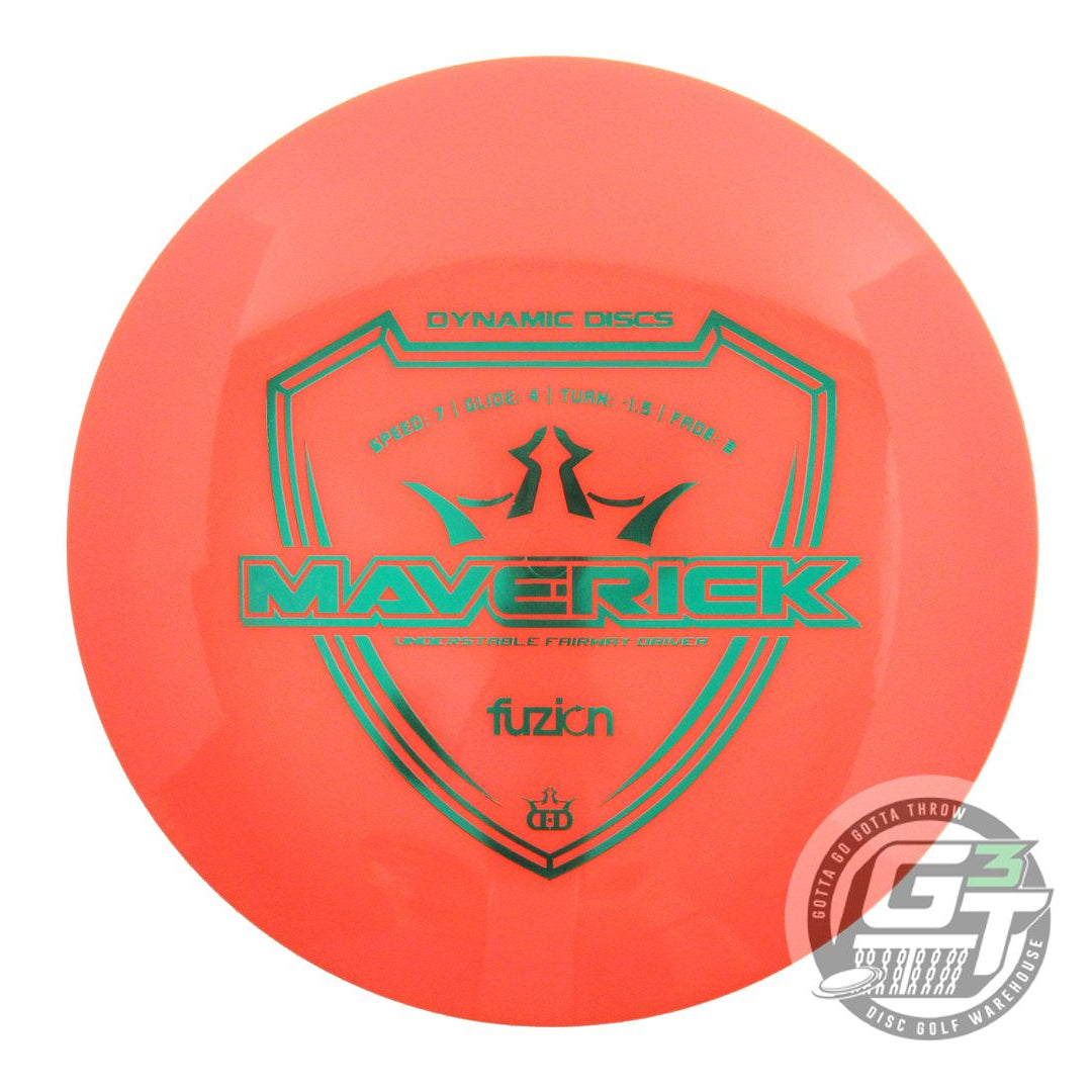 Dynamic Discs Fuzion Maverick Fairway Driver Golf Disc (Individually Listed)