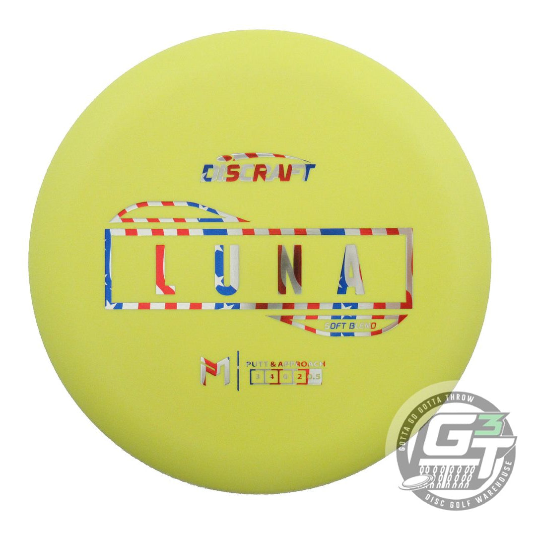 Discraft Paul McBeth Signature Putter Line Soft Luna Putter Golf Disc (Individually Listed)