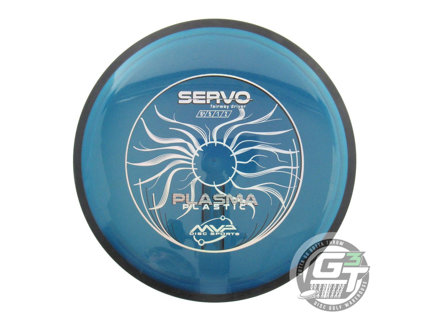 USED MVP Disc Sports Plasma Servo 173g Blue Fairway Driver Golf Disc