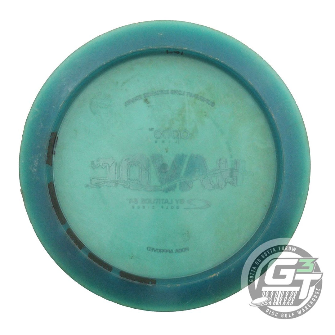 USED Latitude 64 Opto Havoc 164g Green Lilac Foil Distance Driver Golf Disc